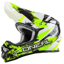 Oneal Series 3 Shocker Helmet - White-Yellow-Black